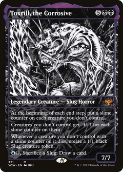 Toxrill, the Corrosive (Showcase) (VOW-321) - Innistrad: Crimson Vow: (Showcase)-1