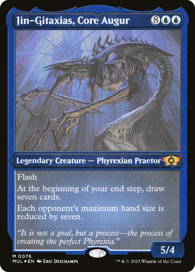 Jin-Gitaxias, Core Augur (Foil Etched) [Multiverse Legends]-1