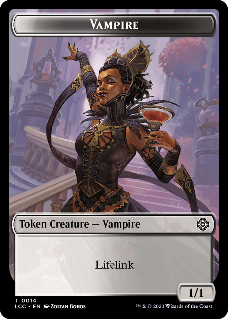 Vampire (TLCC-014) - The Lost Caverns of Ixalan Commander Tokens-1