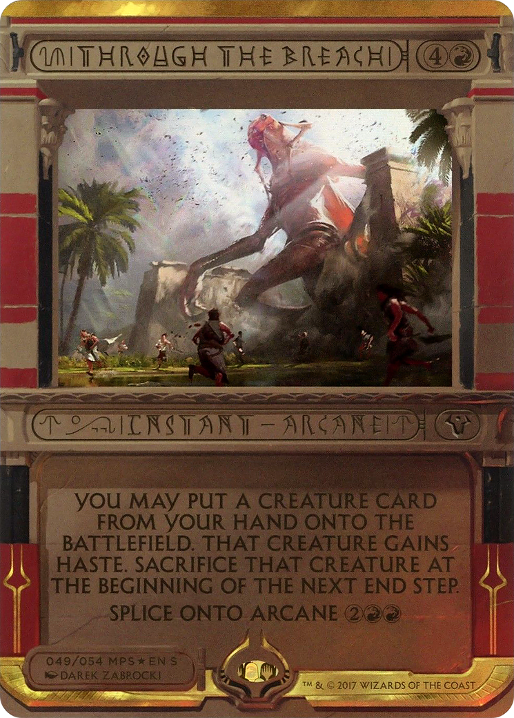 Through the Breach (Invocation) [Amonkhet Invocations]-1