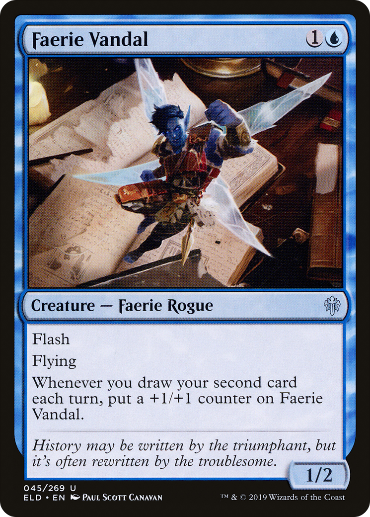 Faerie Vandal [Throne of Eldraine]-1