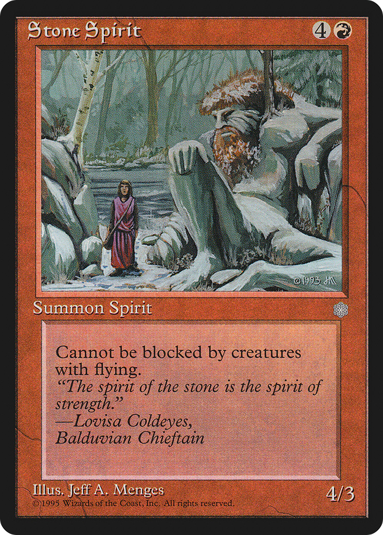 Stone Spirit [Ice Age]-1