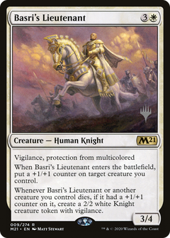 Basri's Lieutenant (Promo Pack) [Core Set 2021 Promos]-1