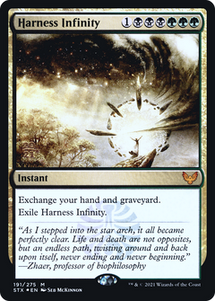 Harness Infinity [Strixhaven: School of Mages Prerelease Promos]-1