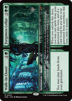 Walk-In Closet // Forgotten Cellar (PPDSK-205) - Duskmourn: House of Horror Promos-1