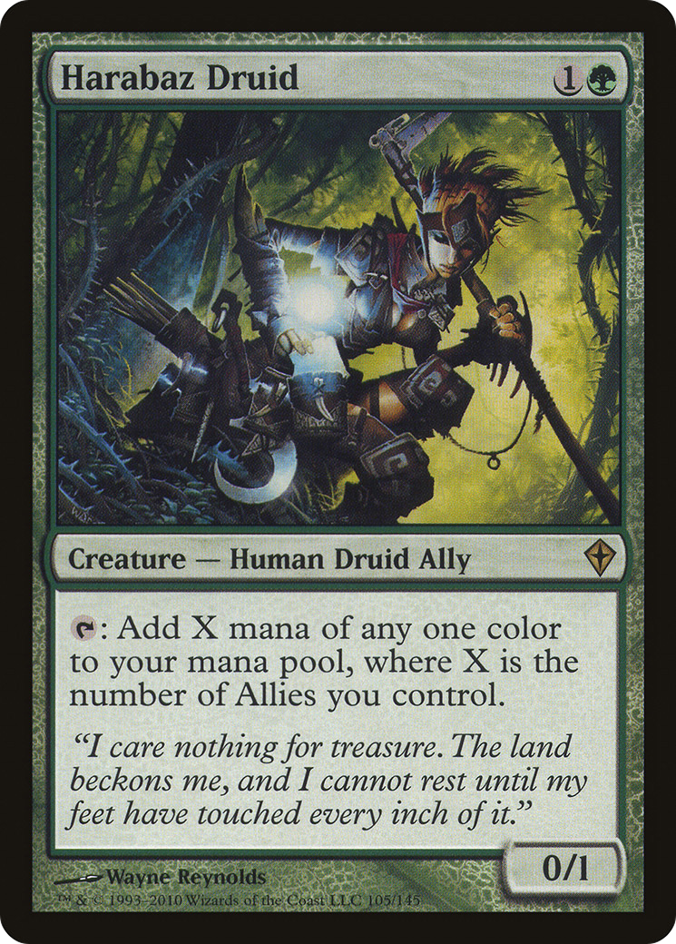 Harabaz Druid [Worldwake]-1