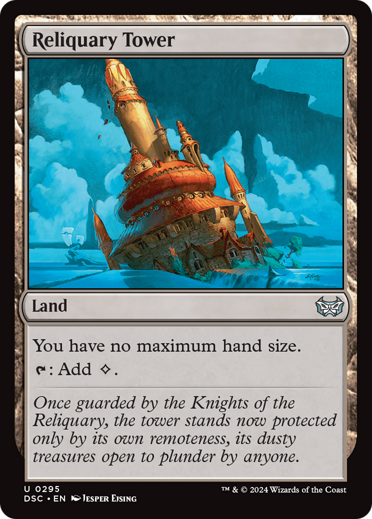 Reliquary Tower [Duskmourn: House of Horror Commander]-1