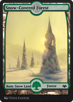 Snow-Covered Forest (PANA-261) - MTG Arena Promos: (Full Art)-1
