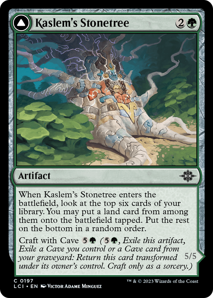 Kaslem's Stonetree [The Lost Caverns of Ixalan]-1