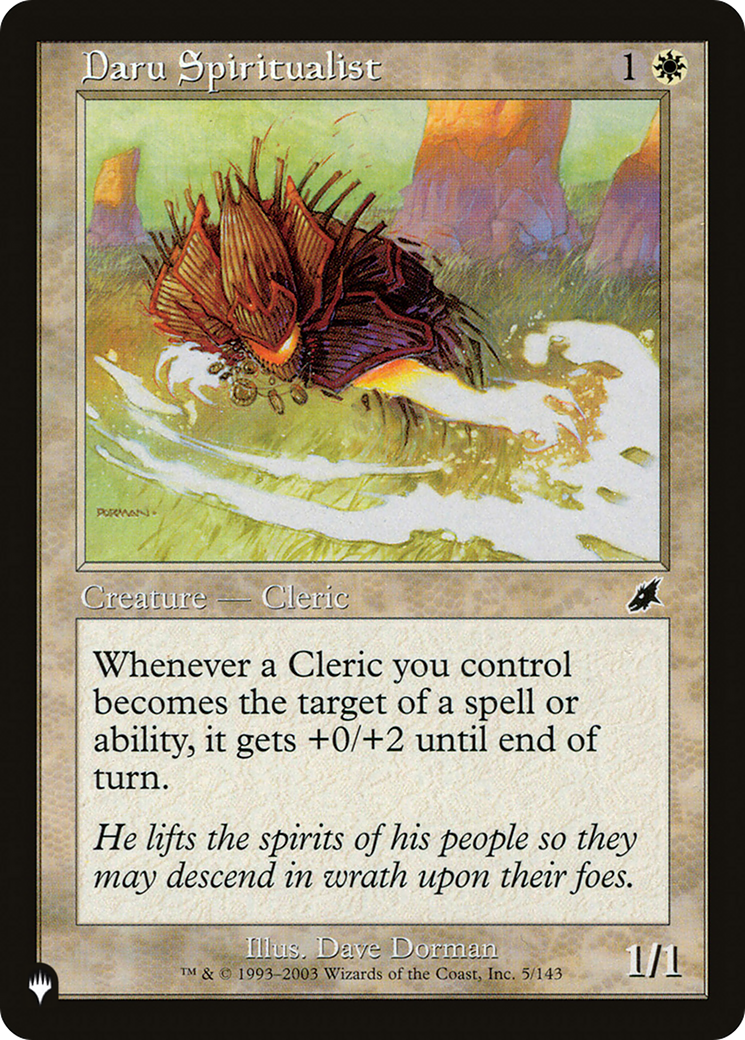 Daru Spiritualist [The List]-1