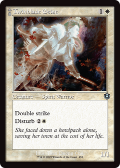 Twinblade Geist (Retro Frame) (INR-452) - Innistrad Remastered-1