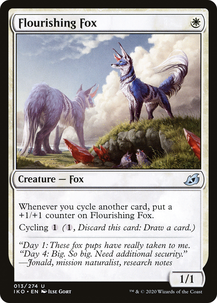 Flourishing Fox [Ikoria: Lair of Behemoths]-1
