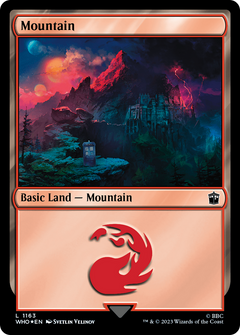 Mountain (1163) (Surge Foil) [Doctor Who]-1