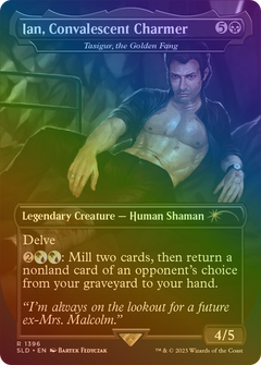Ian, Convalescent Charmer - Tasigur, the Golden Fang (Rainbow Foil) [Secret Lair Drop Series]-1