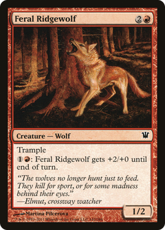 Feral Ridgewolf [Innistrad]-1