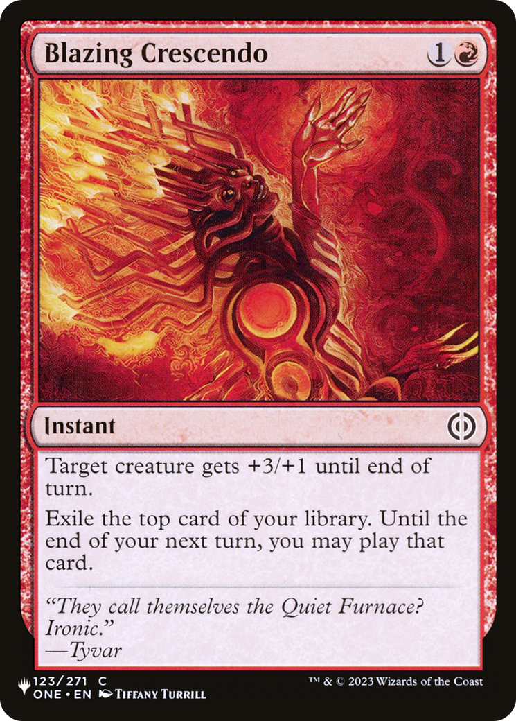 Blazing Crescendo [The List]-1