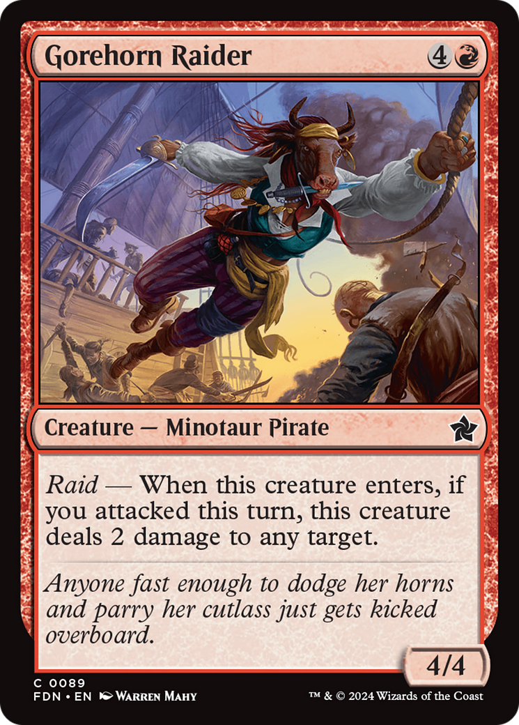 Gorehorn Raider [Foundations]-1