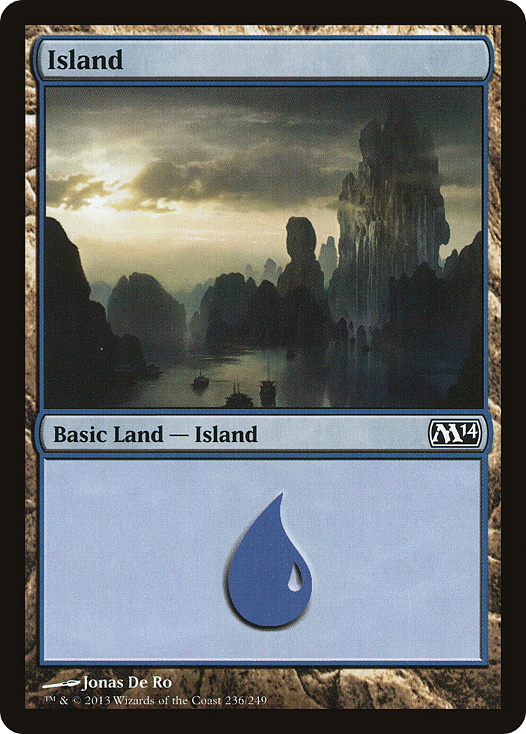 Island (236) [Magic 2014]-1