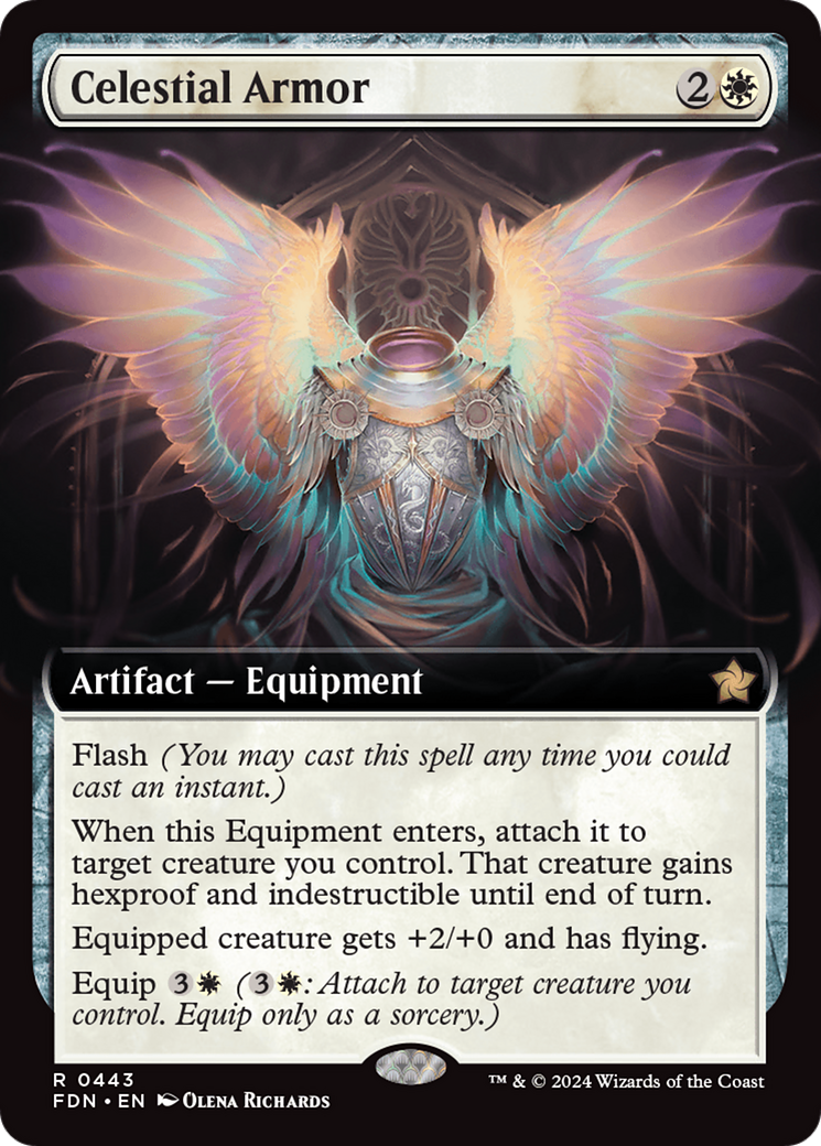 Celestial Armor (Extended Art) [Foundations]-1