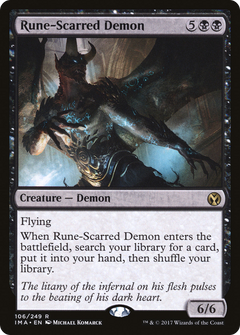 Rune-Scarred Demon [Iconic Masters]-1