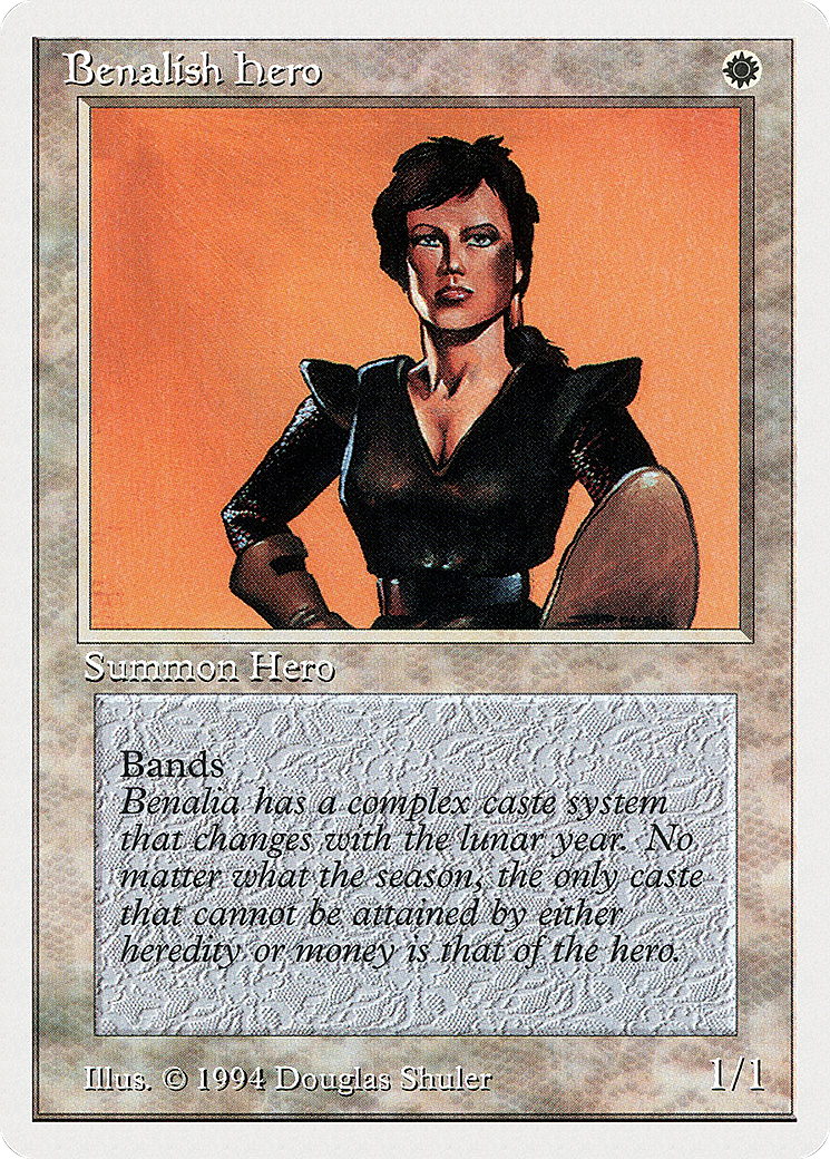 Benalish Hero [Summer Magic / Edgar]-1