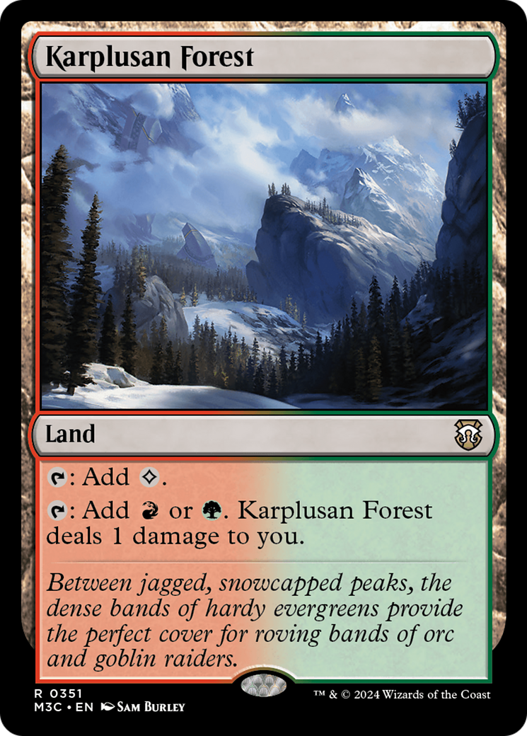 Karplusan Forest [Modern Horizons 3 Commander]-1