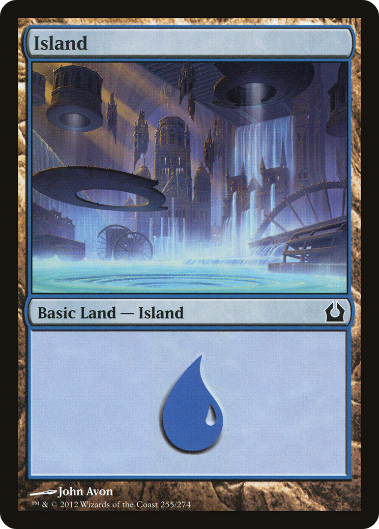 Island (255) [Return to Ravnica]-1
