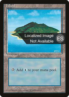 Island (B) [Fourth Edition (Foreign Black Border)]-1