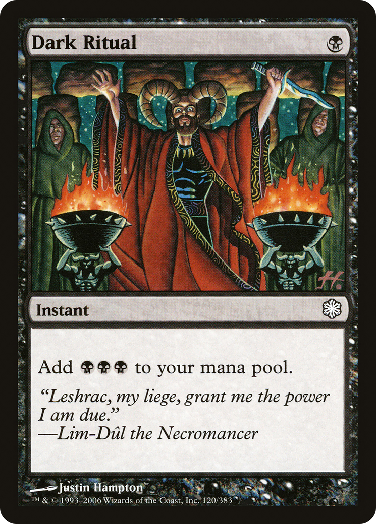 Dark Ritual [Coldsnap Theme Decks]-1