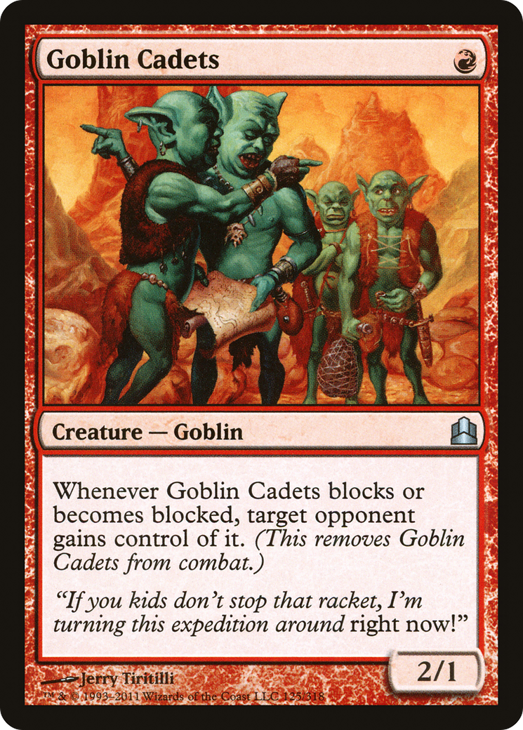 Goblin Cadets [Commander 2011]-1