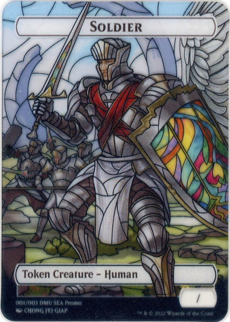 Soldier Token (SEA Exclusive) [Dominaria United Tokens]-1