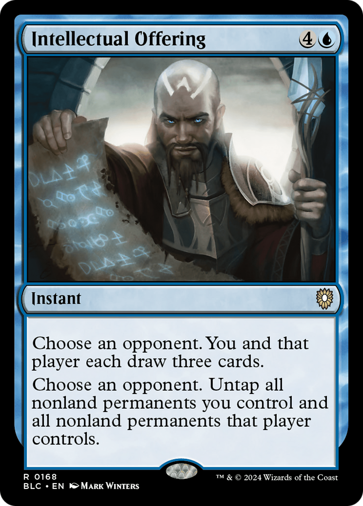 Intellectual Offering [Bloomburrow Commander]-1