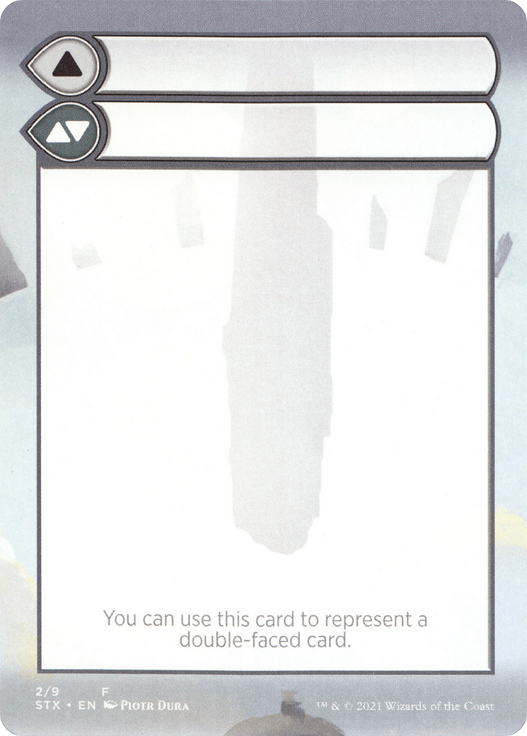 Double-Faced Substitute Card (SSTX-002) - Strixhaven: School of Mages Substitute Cards (Borderless)-1
