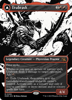 Urabrask // The Great Work (Showcase Planar Booster Fun) [March of the Machine]-1
