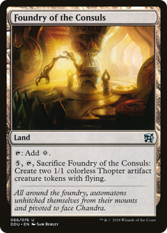 Foundry of the Consuls [Duel Decks: Elves vs. Inventors]-1