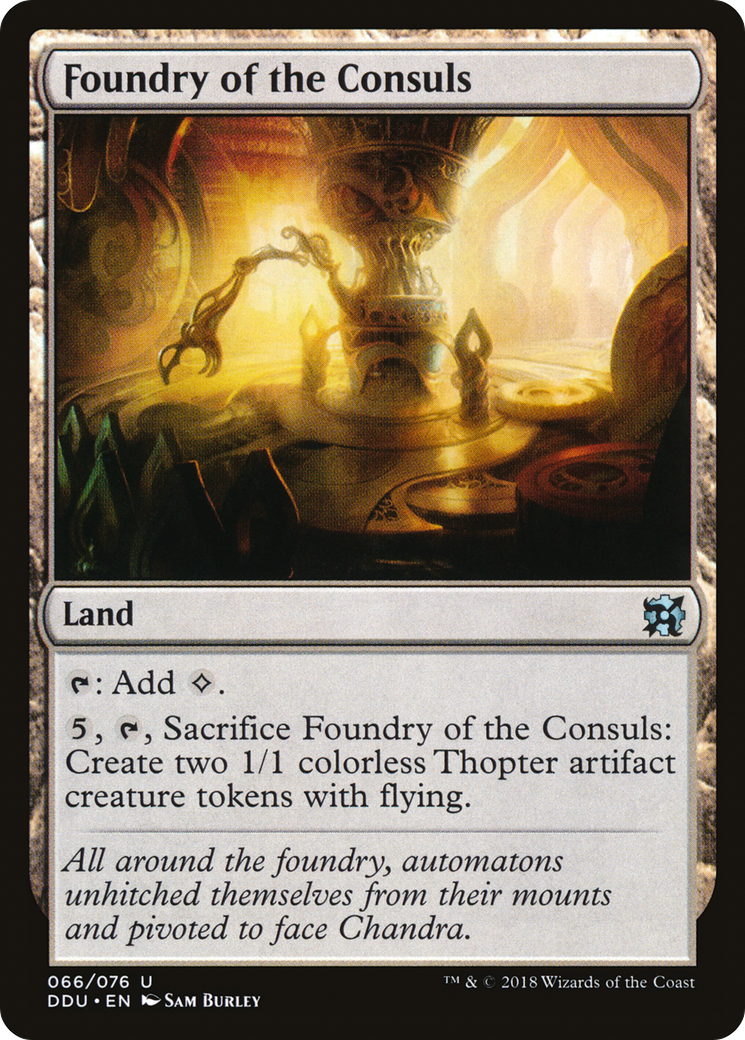 Foundry of the Consuls [Duel Decks: Elves vs. Inventors]-1