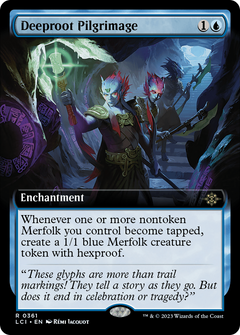 Deeproot Pilgrimage (Extended Art) [The Lost Caverns of Ixalan]-1