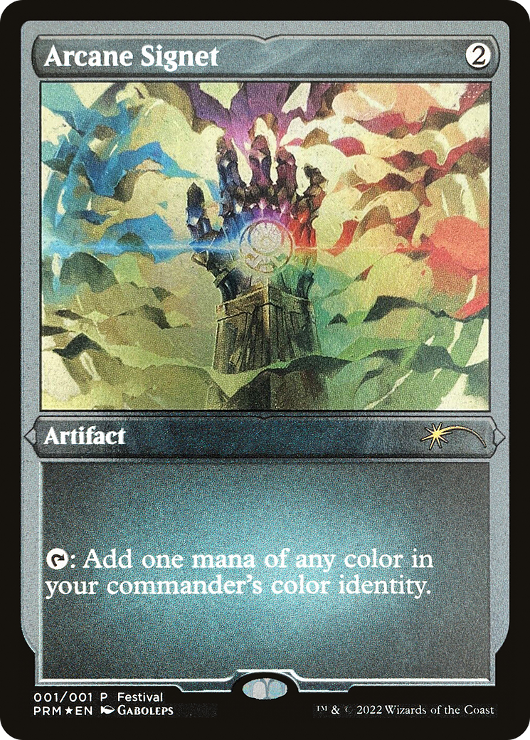 Arcane Signet (P30M-1F★) - 30th Anniversary Misc Promos Etched Foil-1