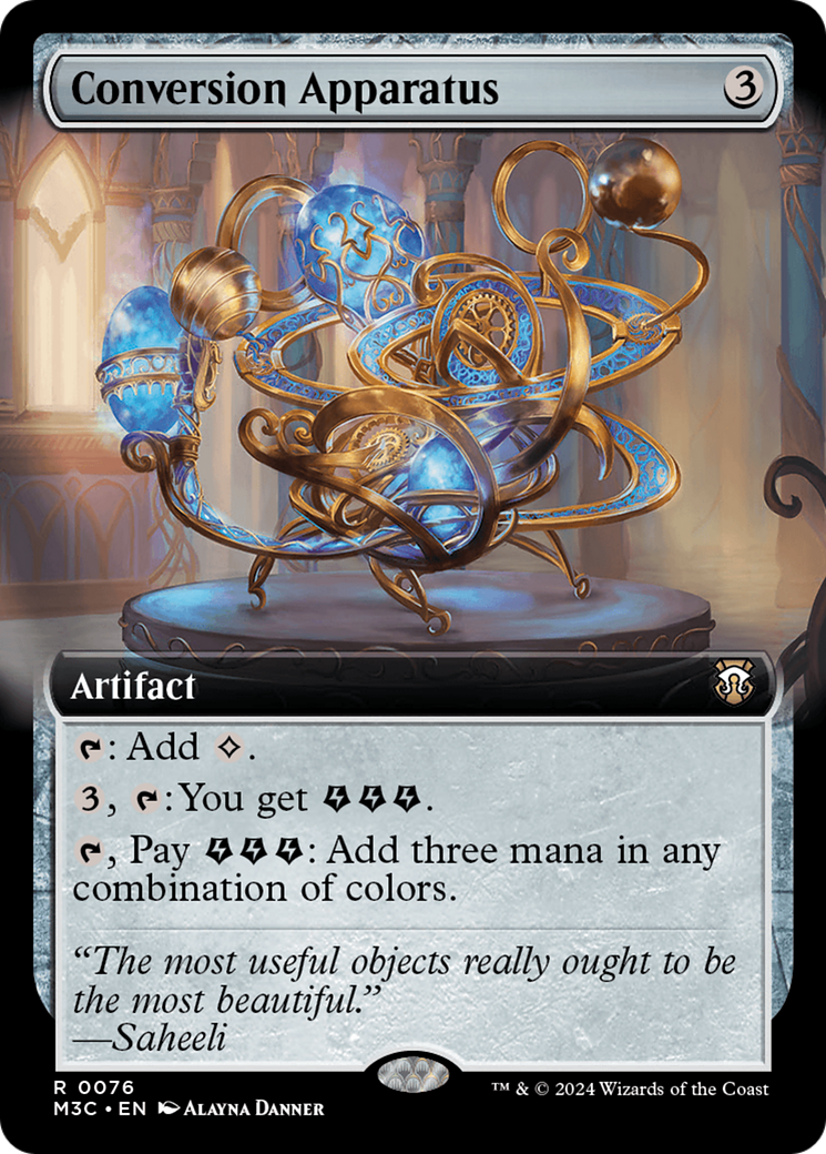 Conversion Apparatus (Extended Art) [Modern Horizons 3 Commander]-1