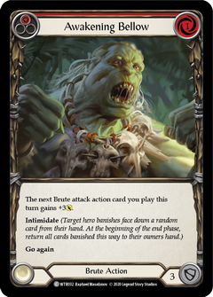 Awakening Bellow (Red) [U-WTR032] (Welcome to Rathe Unlimited)  Unlimited Rainbow Foil-2
