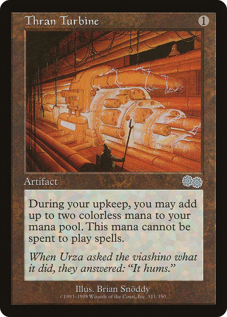Thran Turbine [Urza's Saga]-1