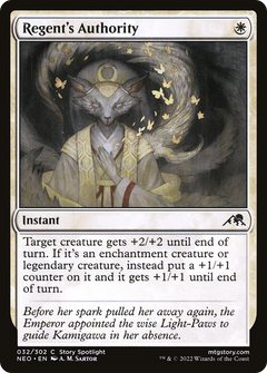 Regent's Authority [Kamigawa: Neon Dynasty]-1