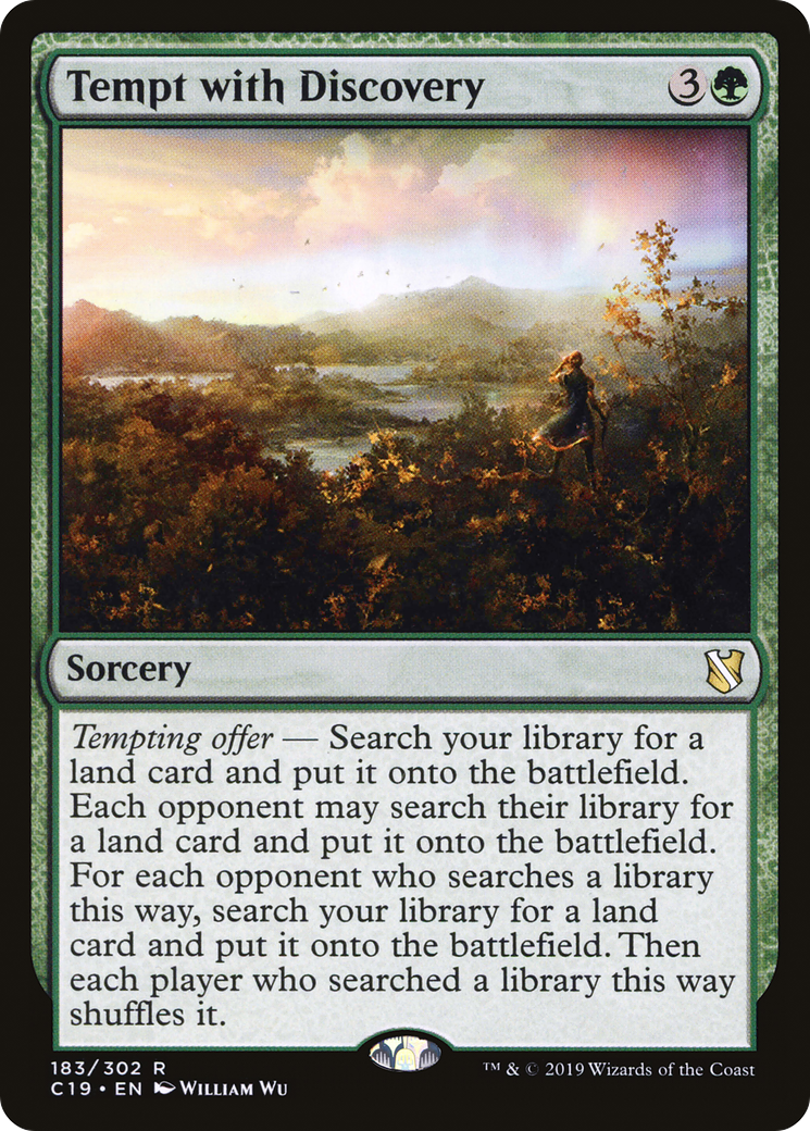 Tempt with Discovery [Commander 2019]-1
