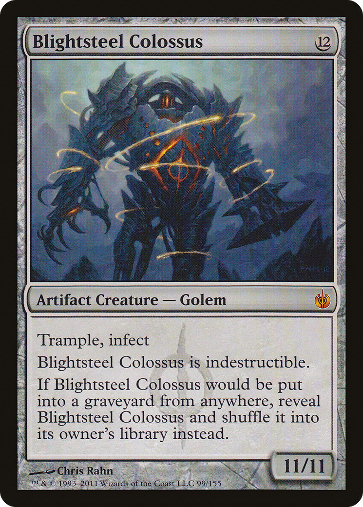 Blightsteel Colossus [Mirrodin Besieged]-1