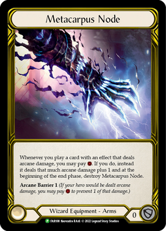 Metacarpus Node (Golden) [FAB108] (Promo)  Cold Foil-1