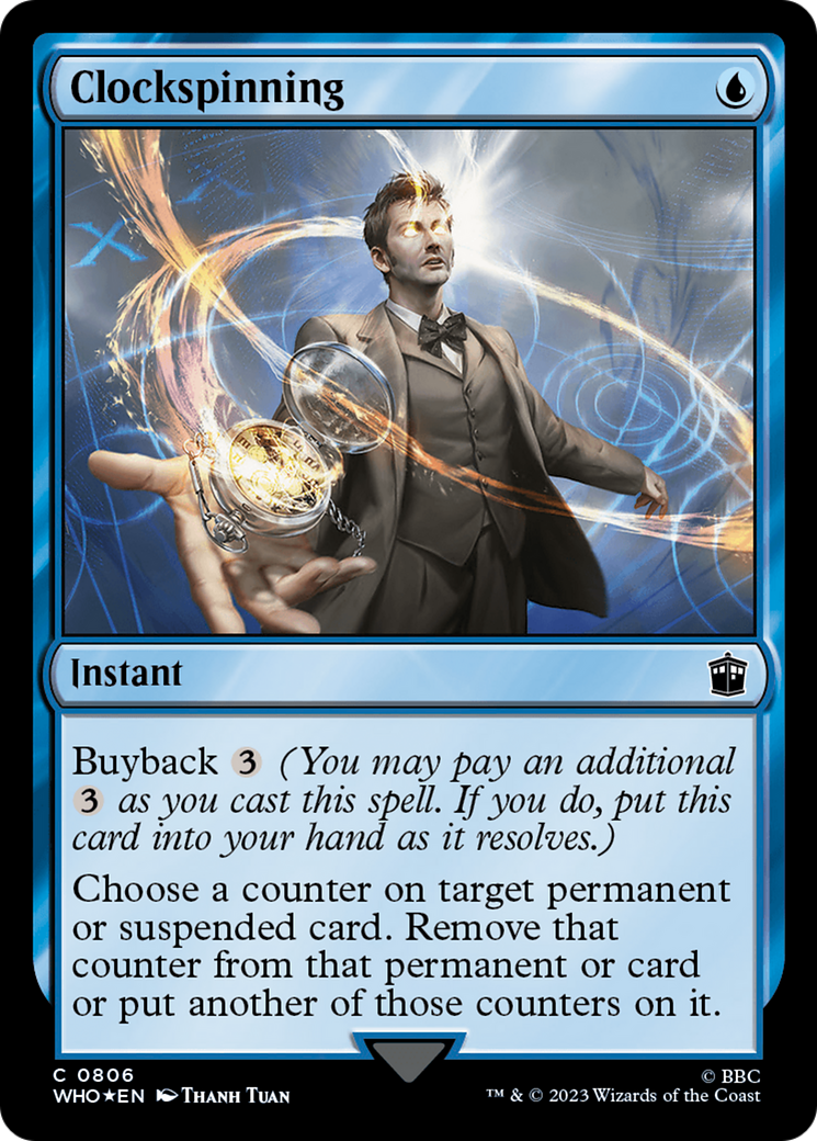 Clockspinning (Surge Foil) [Doctor Who]-1
