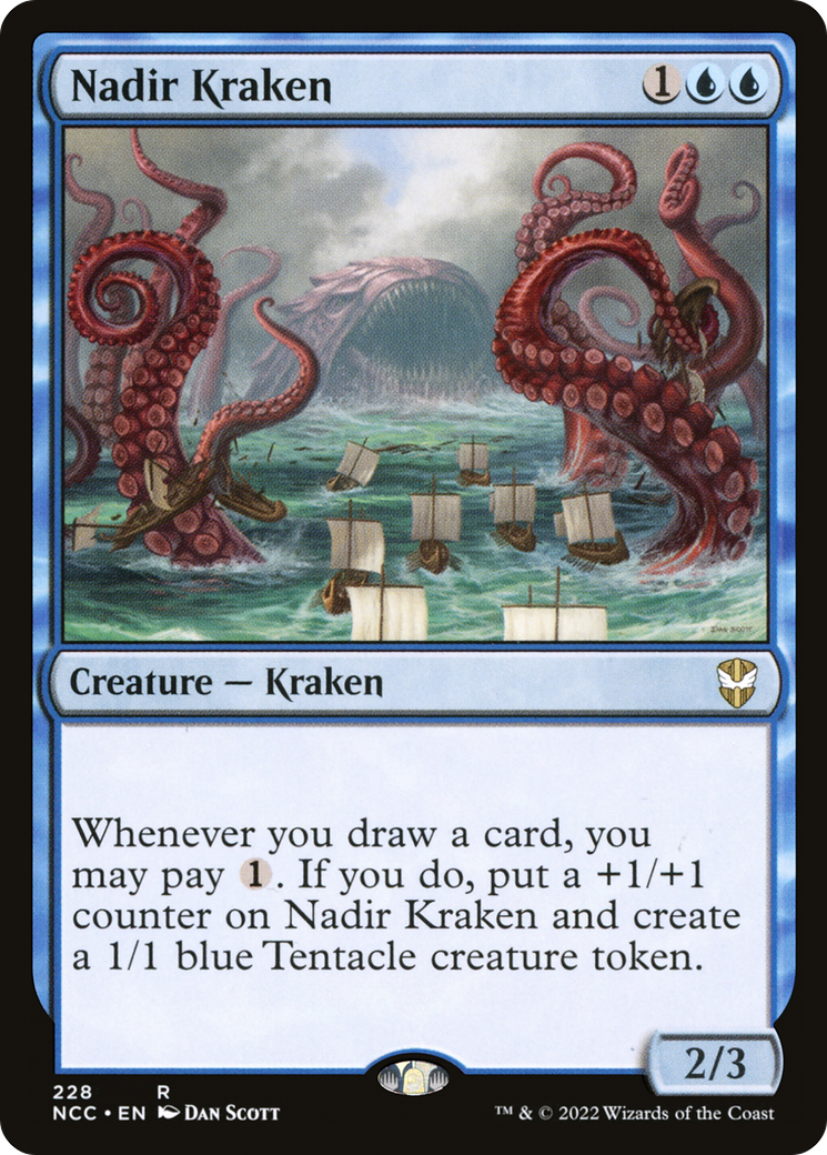 Nadir Kraken [Streets of New Capenna Commander]-1