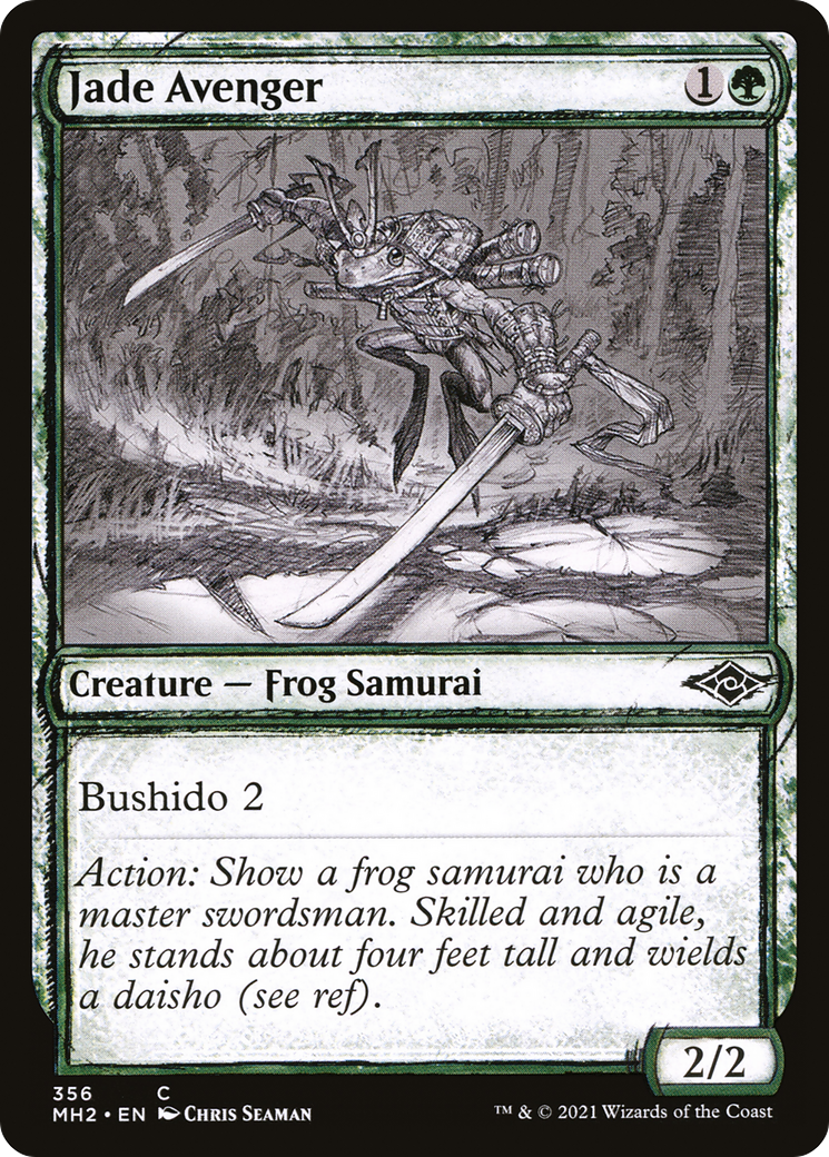 Jade Avenger (Sketch) [Modern Horizons 2]-3