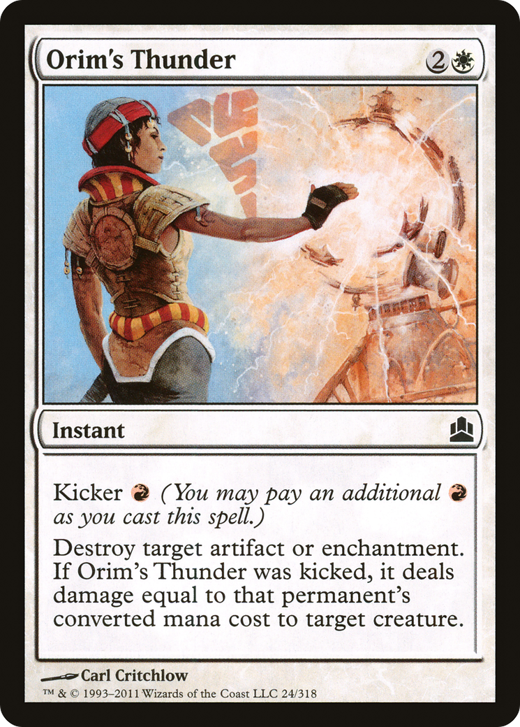 Orim's Thunder [Commander 2011]-1