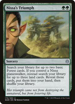 Nissa's Triumph [War of the Spark]-1